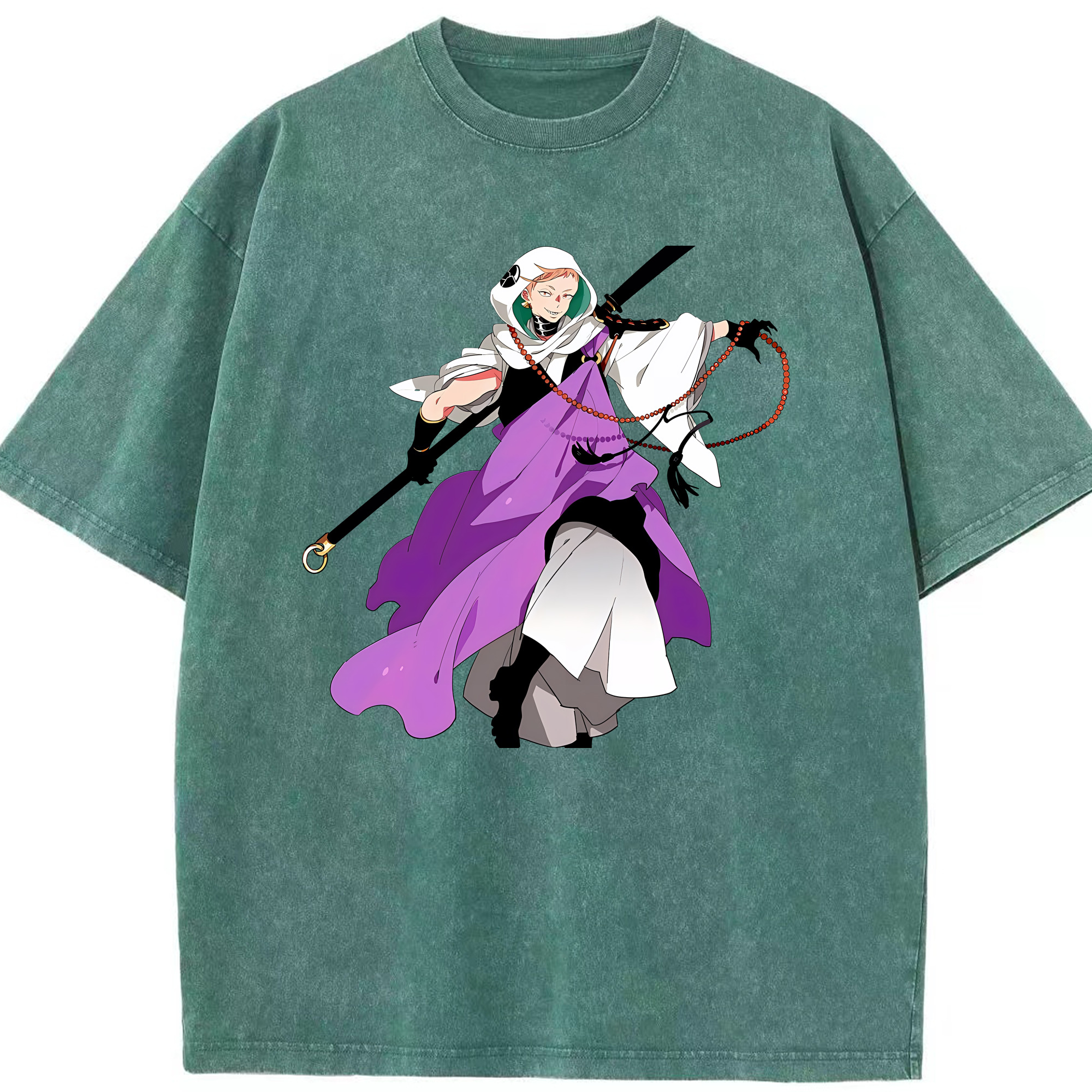 （画像用） 刀剣乱舞 Touken Ranbu 綿100% ヴィンテージ風 半袖Tシャツ（フロントプリント）